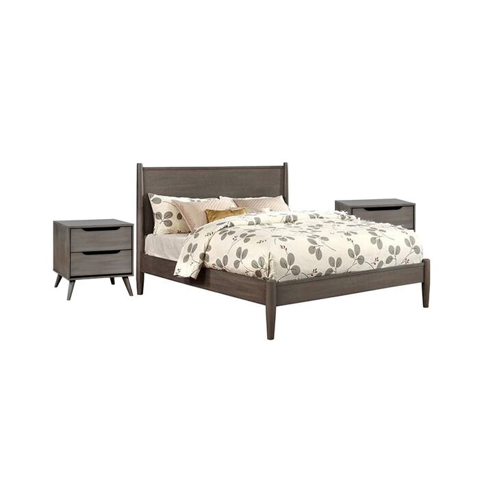 3pc Bedroom Set, 2 Nightstands