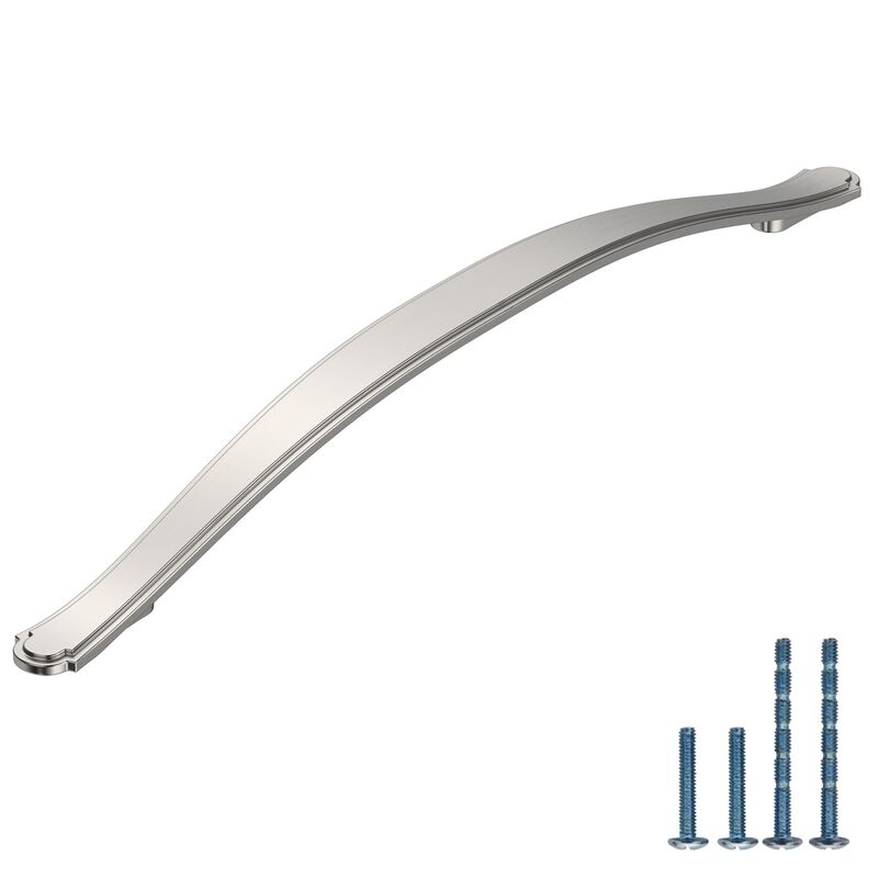 AOOTOCH 10 Pack Brushed Satin Nickel Kitchen Cabinet Handles Cabinet Pulls 7.5 inch Hole Center Cabinet Hardware Drawer Handles