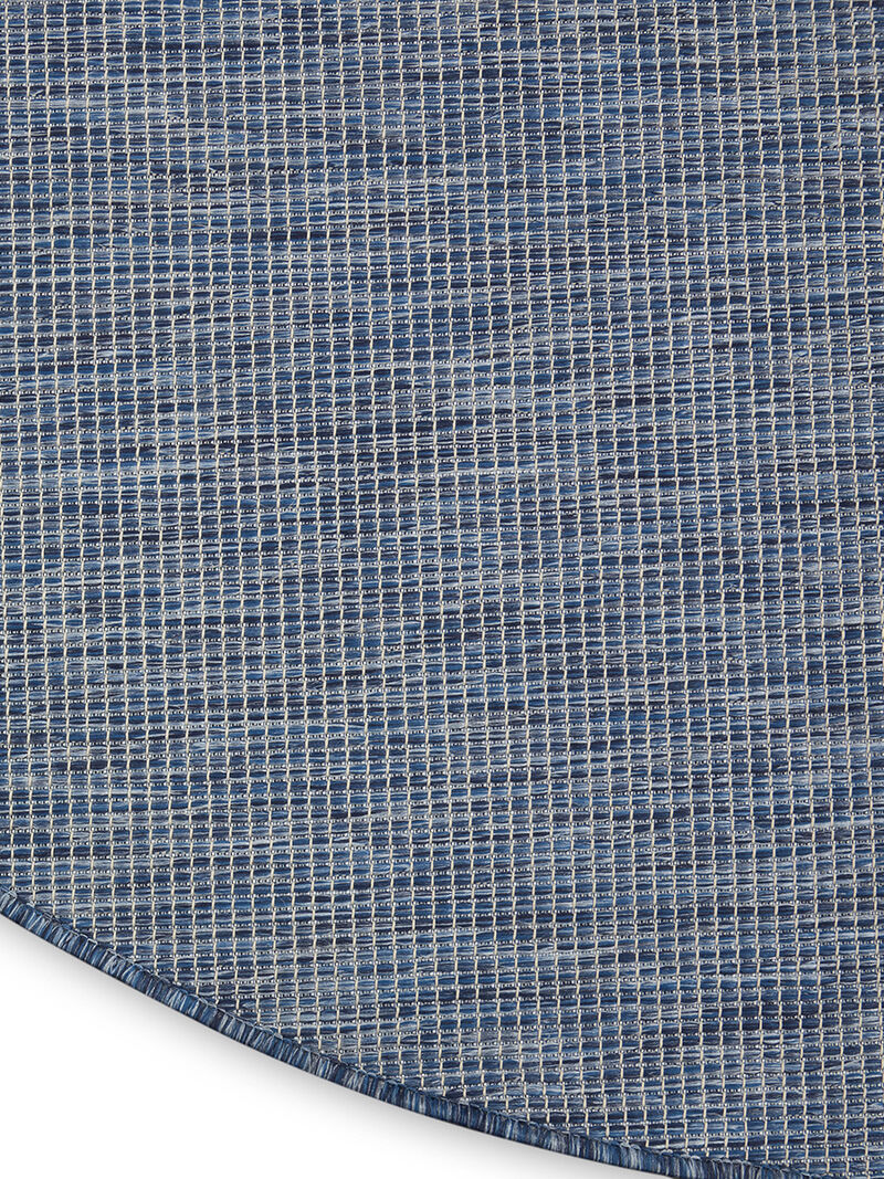 Positano POS01 Navy/Blue 8' x Round Rug image number 4