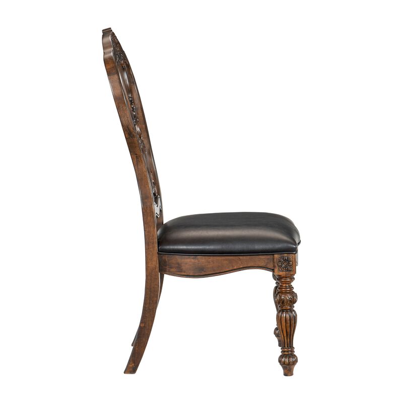 Streamdale 2 Traditional Dark Oak Side Chairs