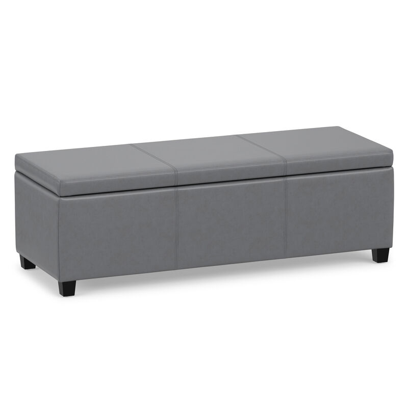 Simpli Home Avalon Storage Ottoman Bench image number 0