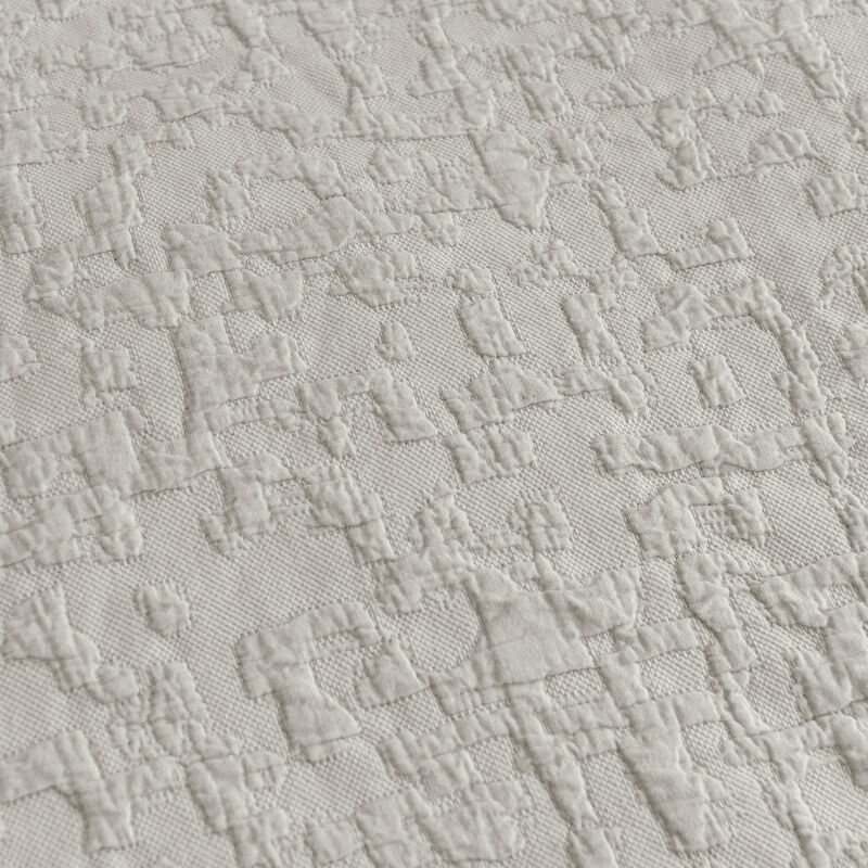 Porto Taupe Twin Duvet Cover Set image number 4