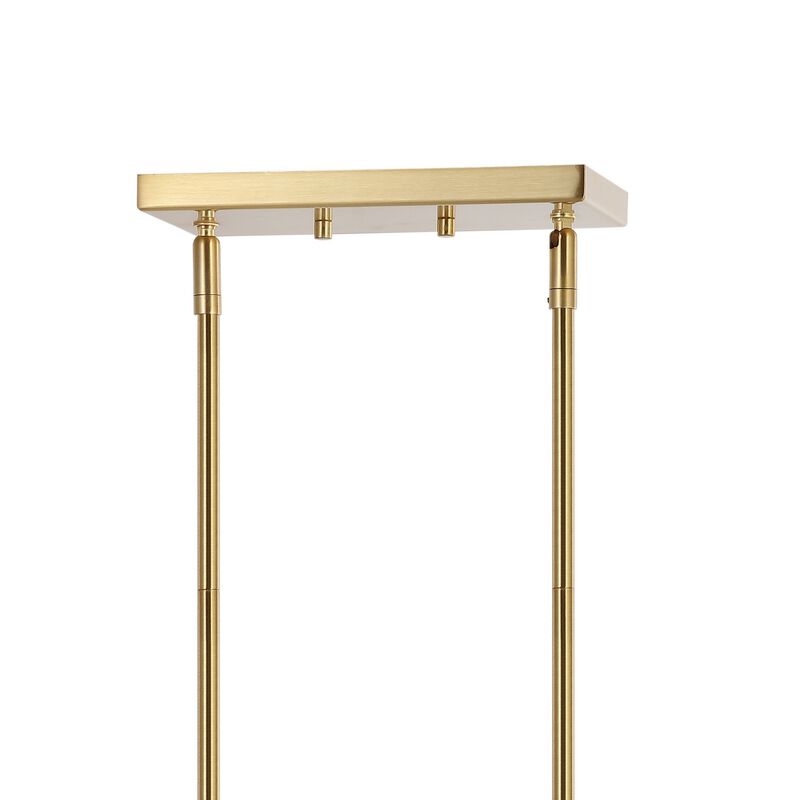 Sophie 5-Light Modern Midcentury Iron Linear LED Pendant