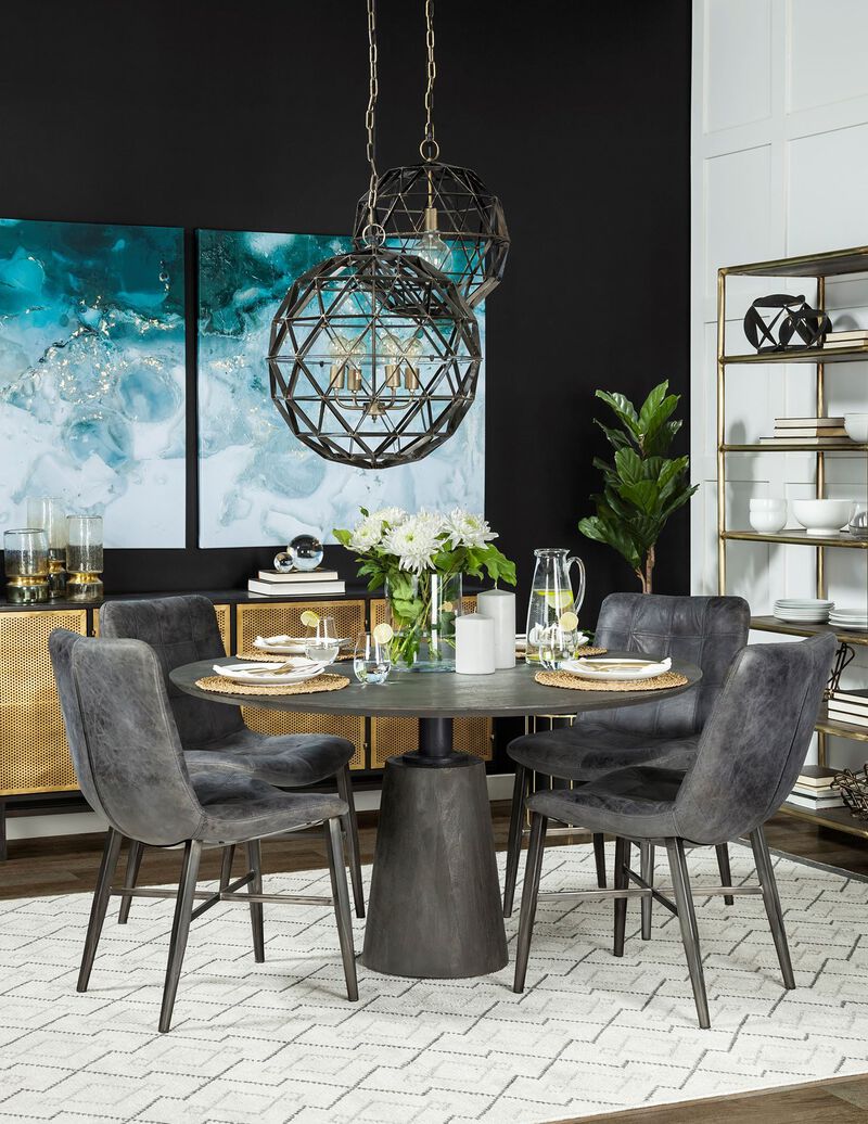 Maxwell Dark Brown Dining Table