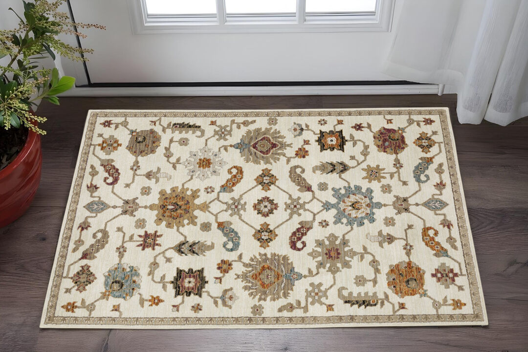 HomeRoots Oriental Runner Rug