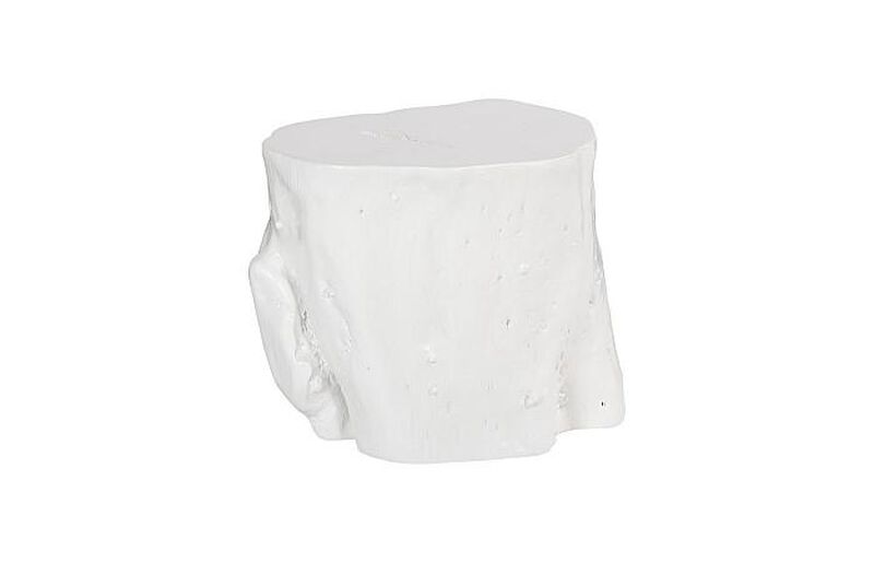 Log Large White Stool image number 2
