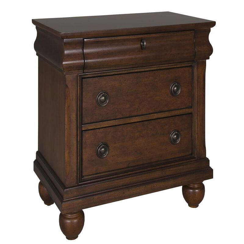 Liberty Furniture Rustic Traditions Night Stand in Rustic Cherry image number 0