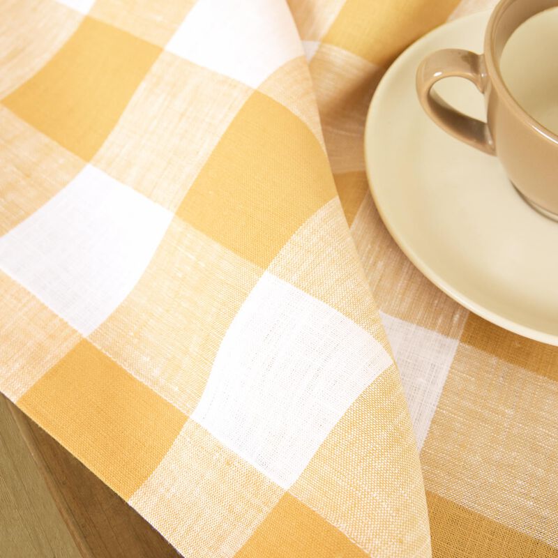 Linen Tablecloth - Buffalo Check image number 6