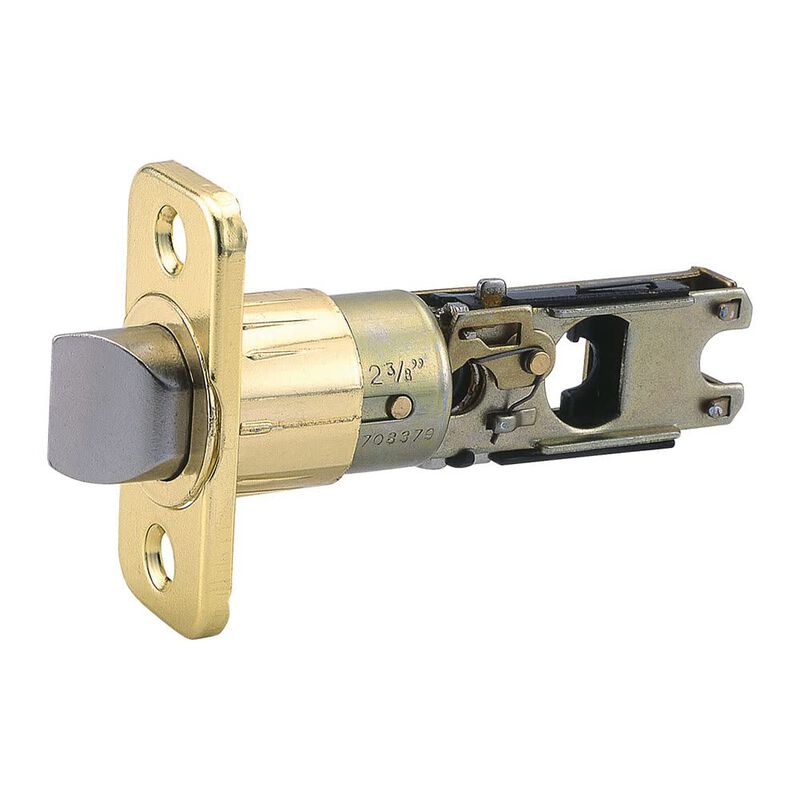 Design House 783175 6-Way Replacement, Polished Brass, Universal Passage Latch