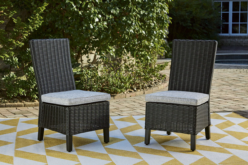 Beachcroft Outdoor Side Chair with Cushion (Set of 2) image number 1