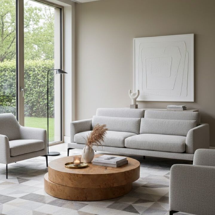Burl Wood Coffee Table | OROA Modern Ely