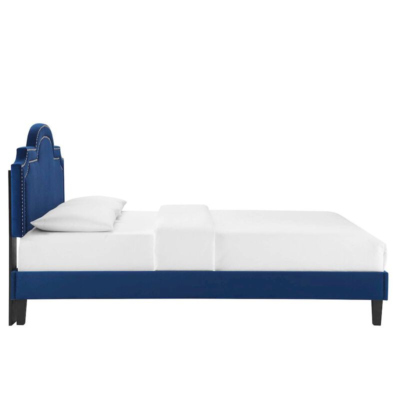 Aviana Performance Velvet King Bed image number 2