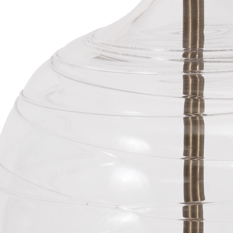 Glass 50" Bottle Table Lamp image number 4