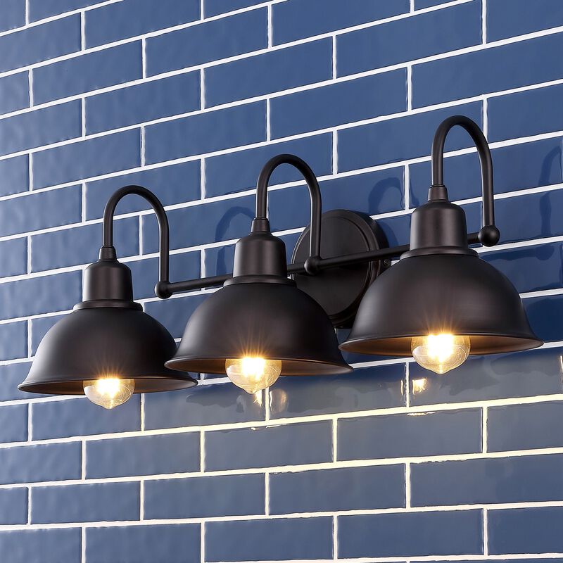 Frisco Farmhouse Industrial Iron LED Vanity