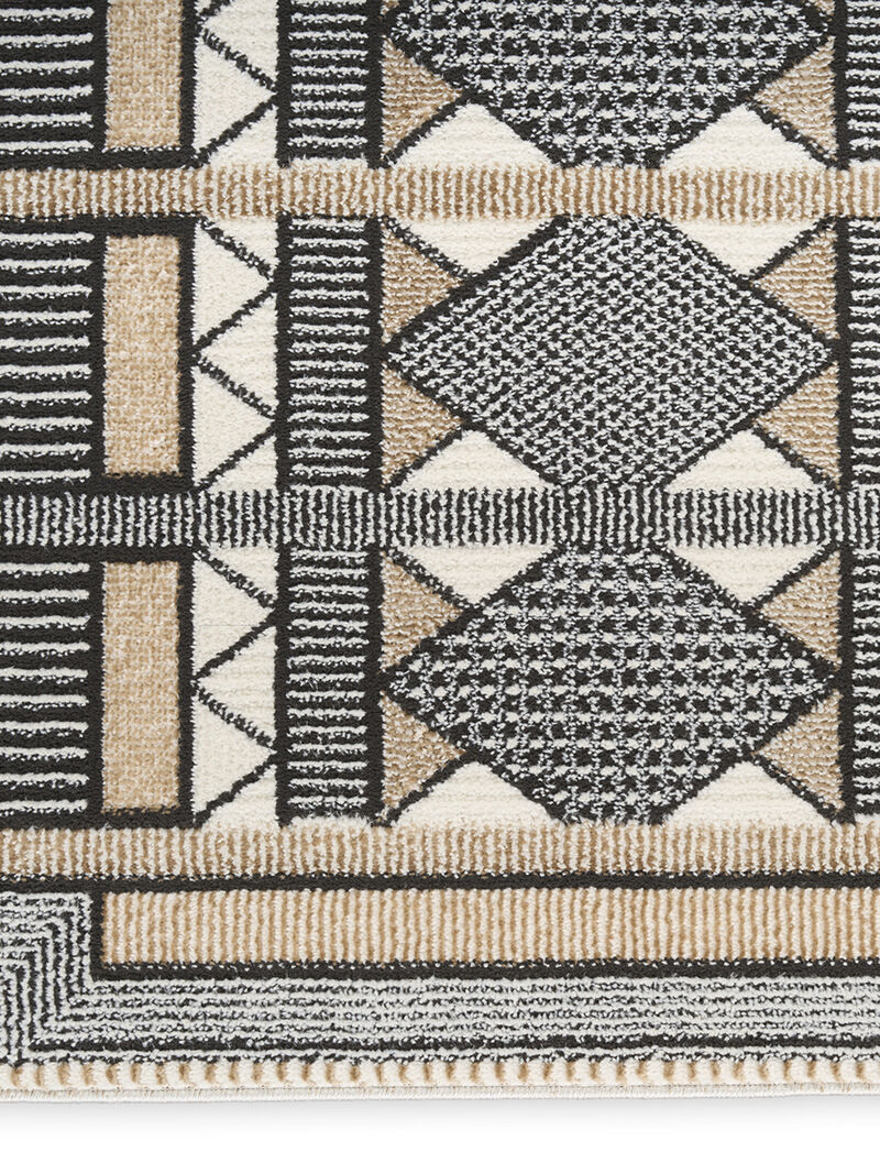 Nordic NRC06 Ivory/Multicolor 5' x 7' Rug