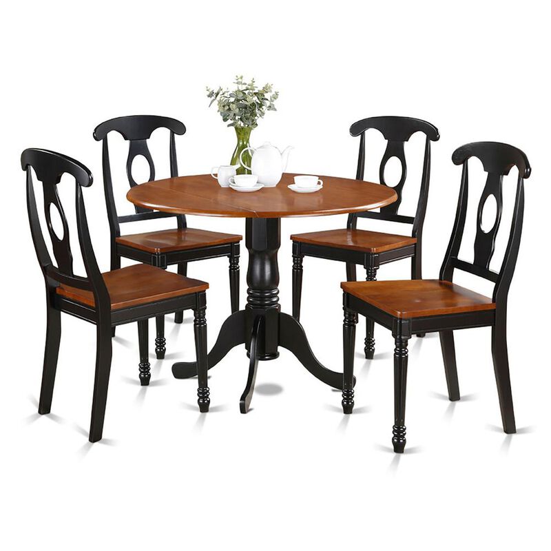 5 PC small Kitchen Table set-Table and 4 dinette Chairs