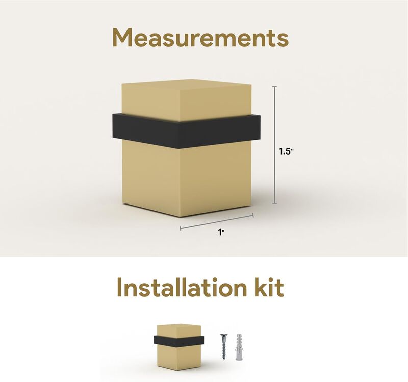 Mega Handles | Square Door Stopper