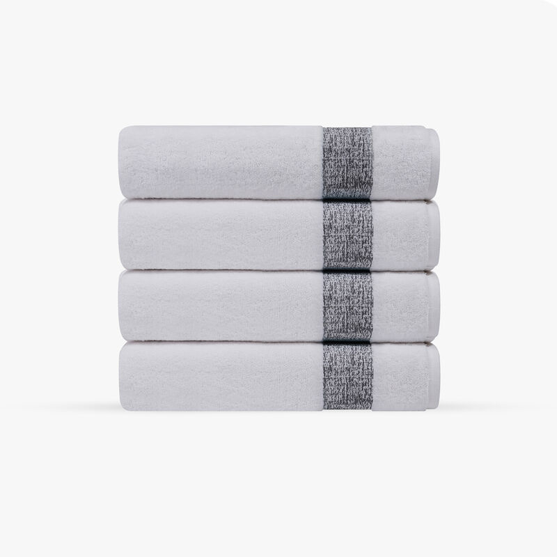 Pera 4 pcs Turkish Hand Towels Set