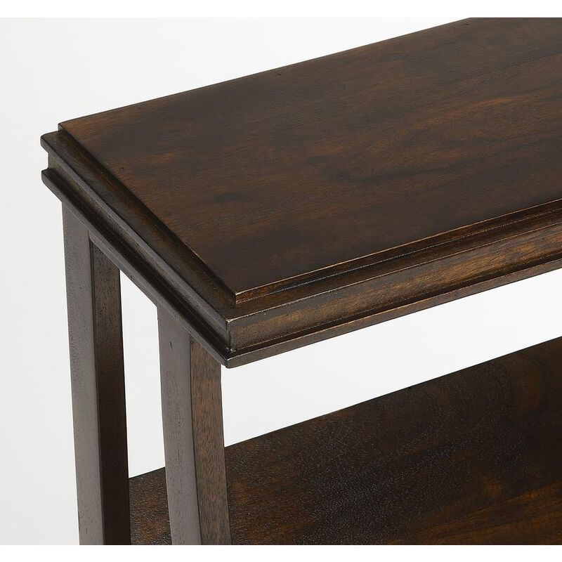 Butler Specialty Company Pascal Wood Book Table, Dark Brown