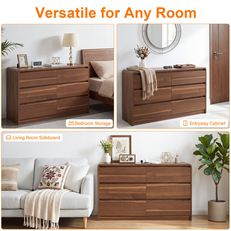6 Drawer Dresser image number 4
