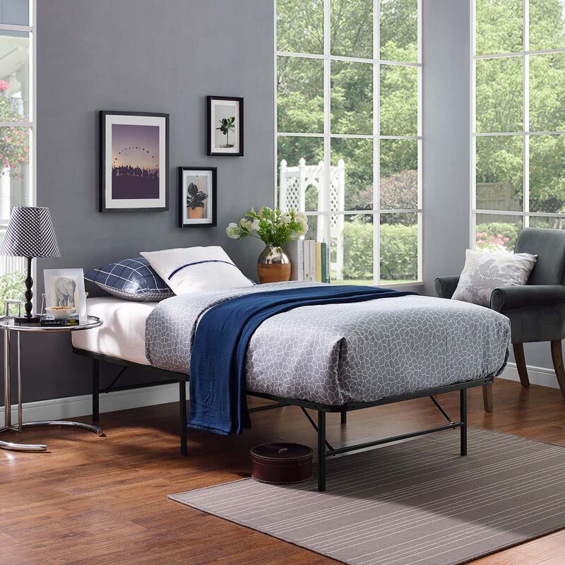 Modway - Horizon Twin Stainless Steel Bed Frame image number 1