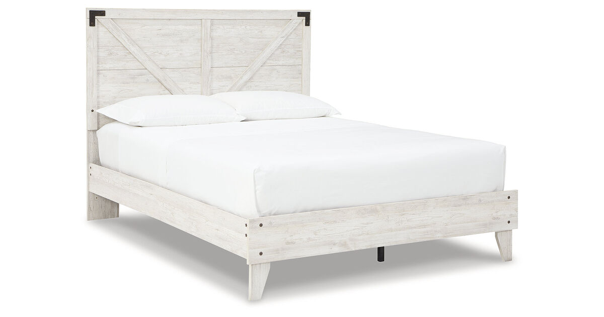 Shawburn Queen Panel Platform Bed
