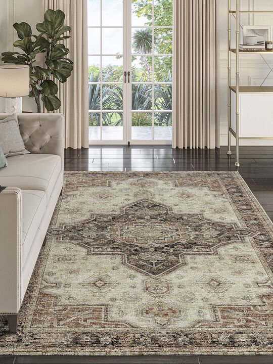 Tuscany TU11 Beige 3' x 5' Rug