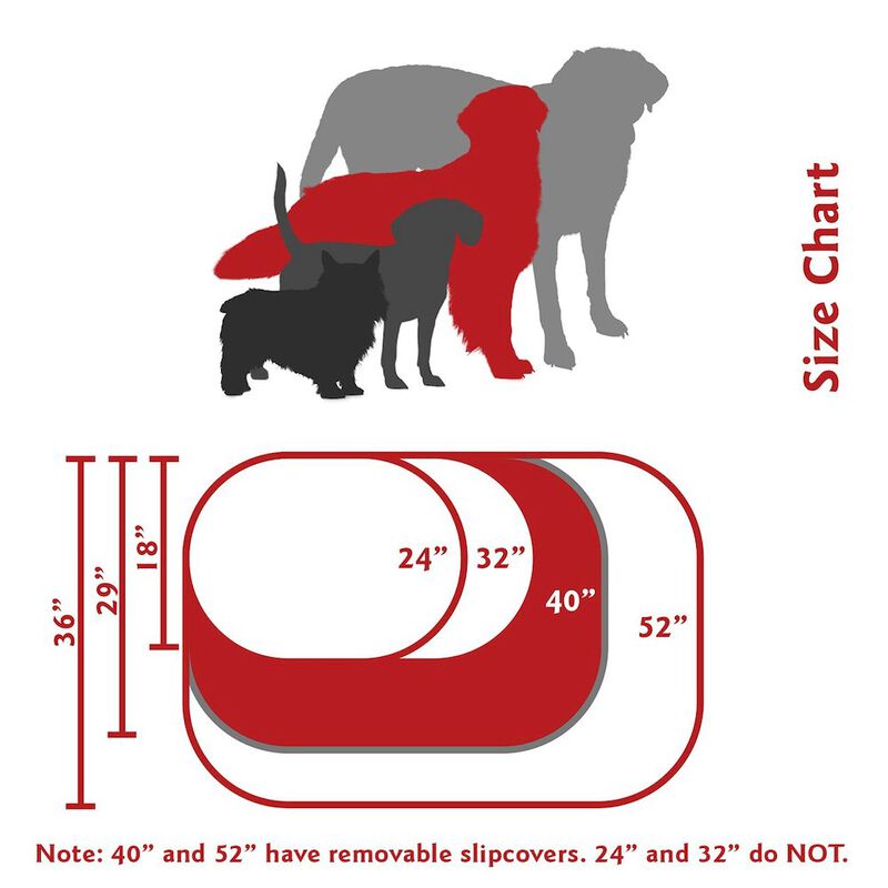 Majestic Pet Suede Calming Dog Bed Washable image number 3