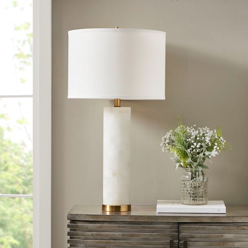 Streamdale Prague Alabaster Table Lamp