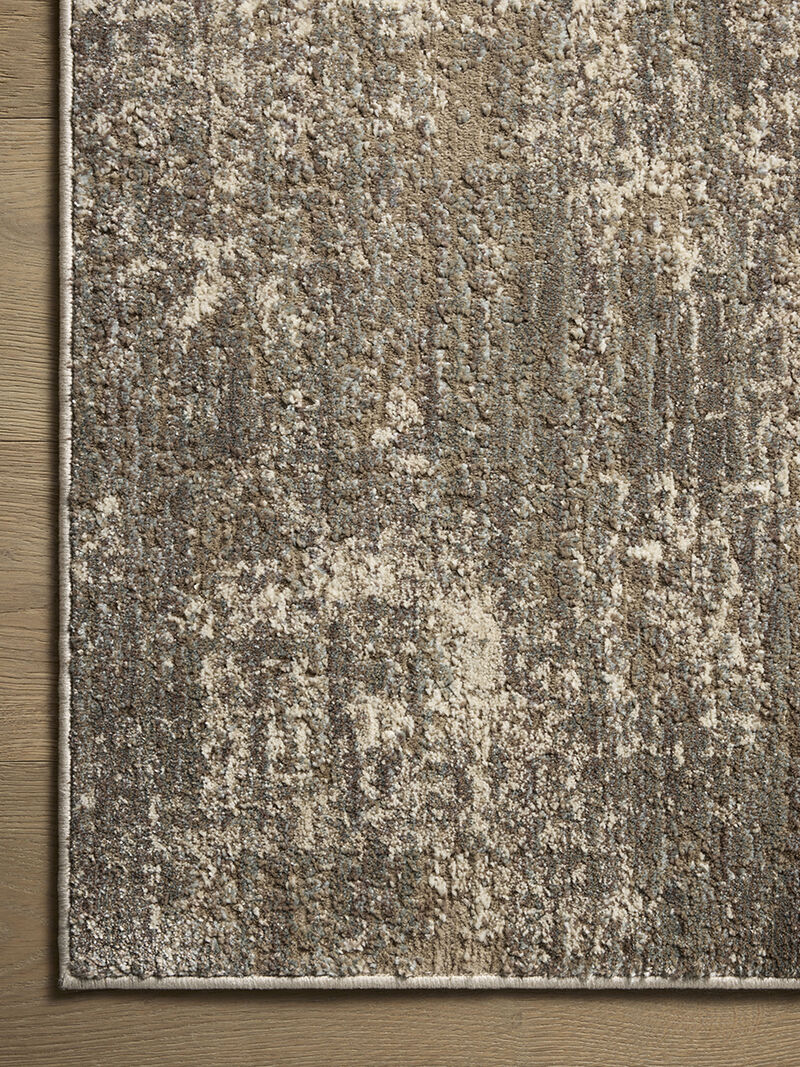 Wyatt WYA-04 Granite / Natural 18" x 18" Sample Rug by