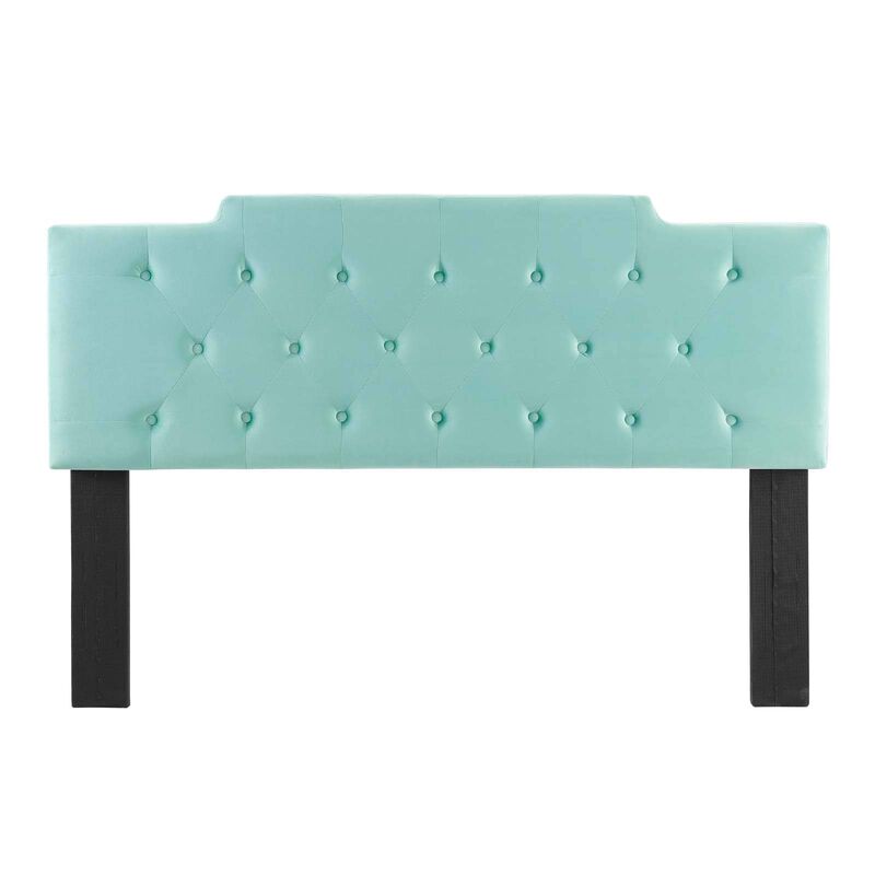 Juliet Tufted Performance Velvet King/California King Headboard image number 2