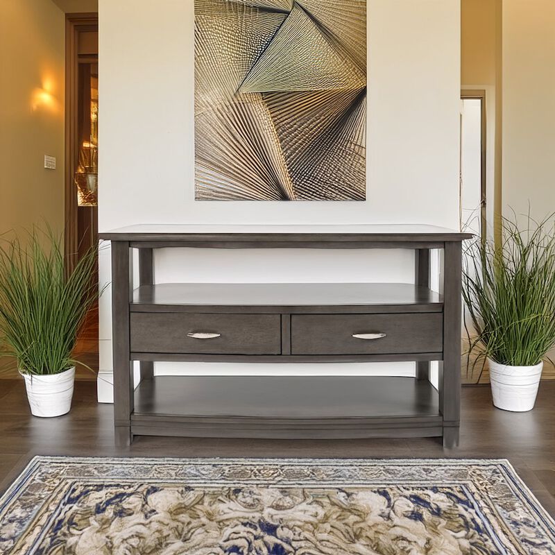 Jofran Scarsdale Coastal Contemporary 50 Sofa Table