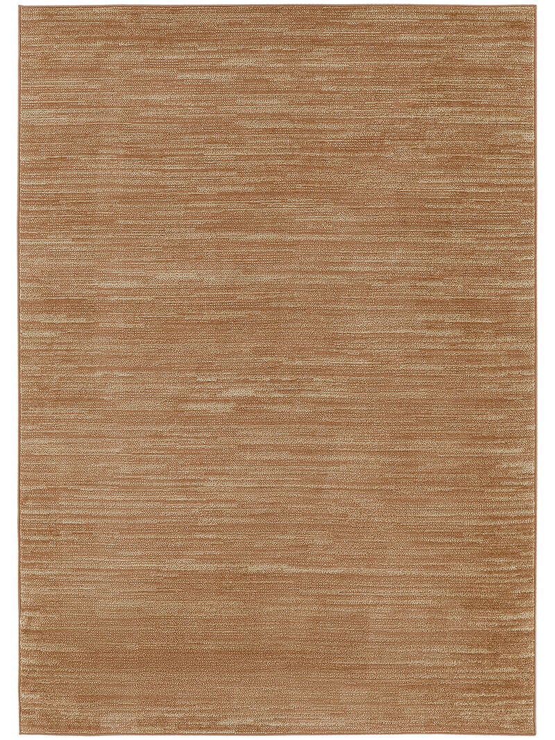 Nourison Essentials NRE01 Rust 5' x 7' Rug image number 0