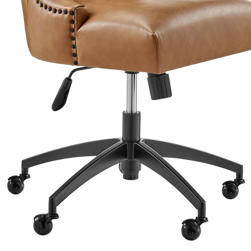 Modway Furniture - Empower Channel Tufted Vegan Leather Office Chair image number 4