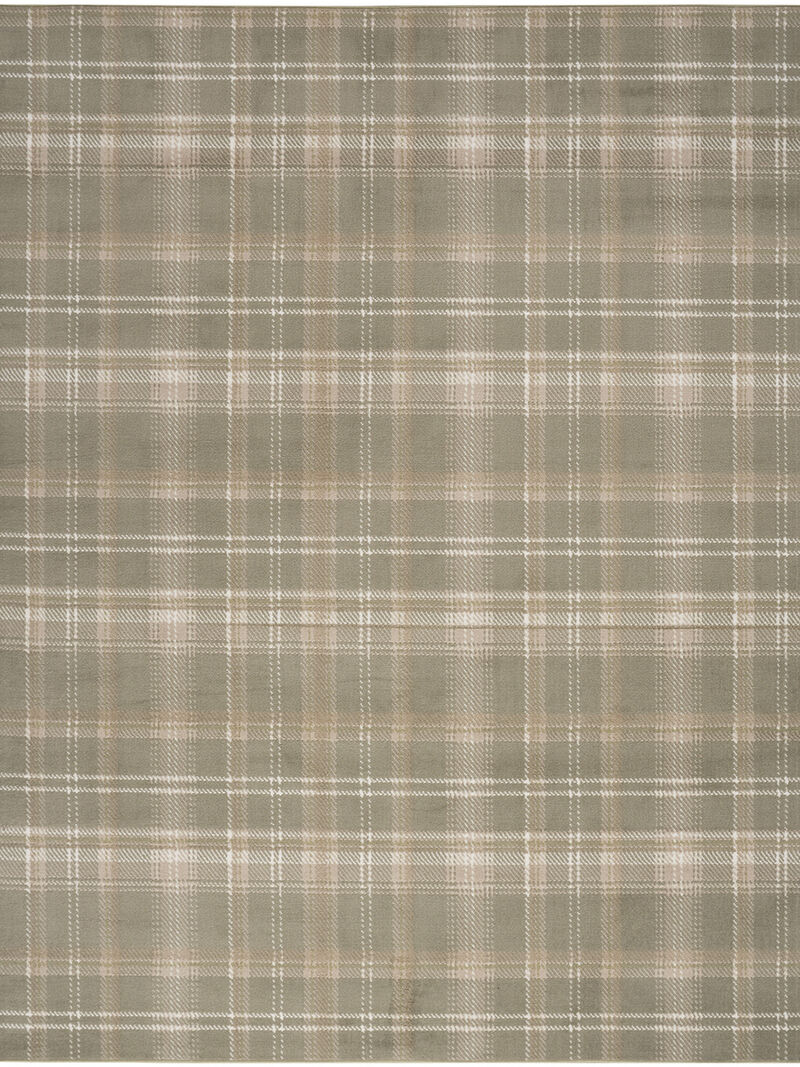 Grafix GRF03 Olive 8' x Round Rug image number 0