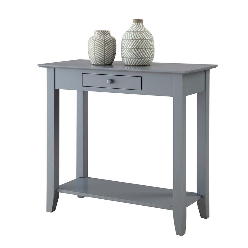 Convience Concept, Inc. American Heritage Hall Table with Drawer and Shelf