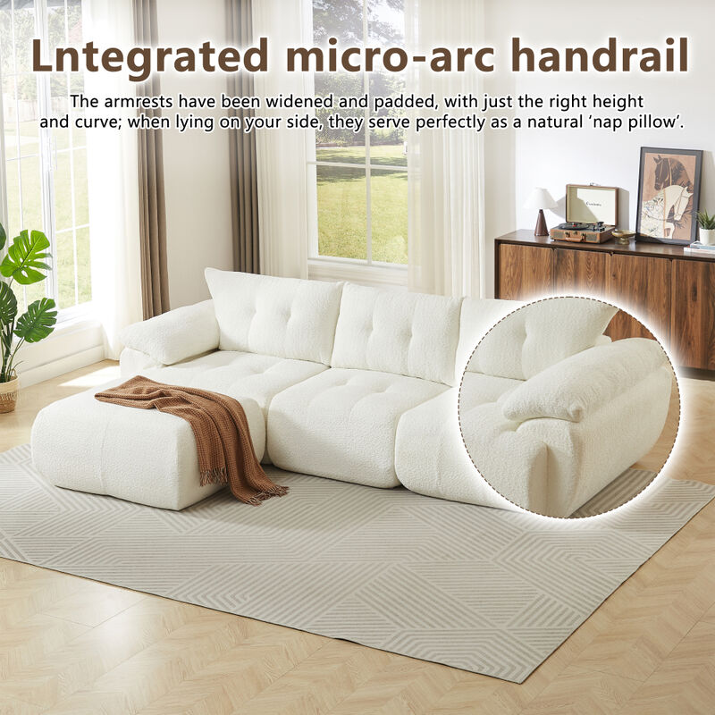 Papkog Chenille Modular Sectional Sofa image number 5