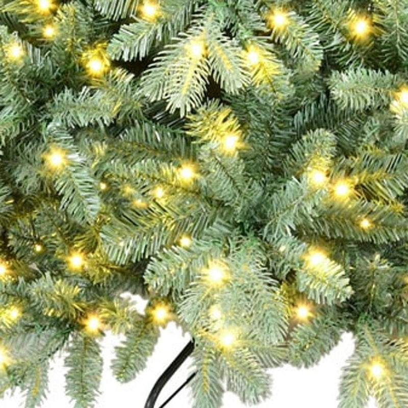HomeRoots 7' Pre Lit Full Spruce Christmas Tree image number 2