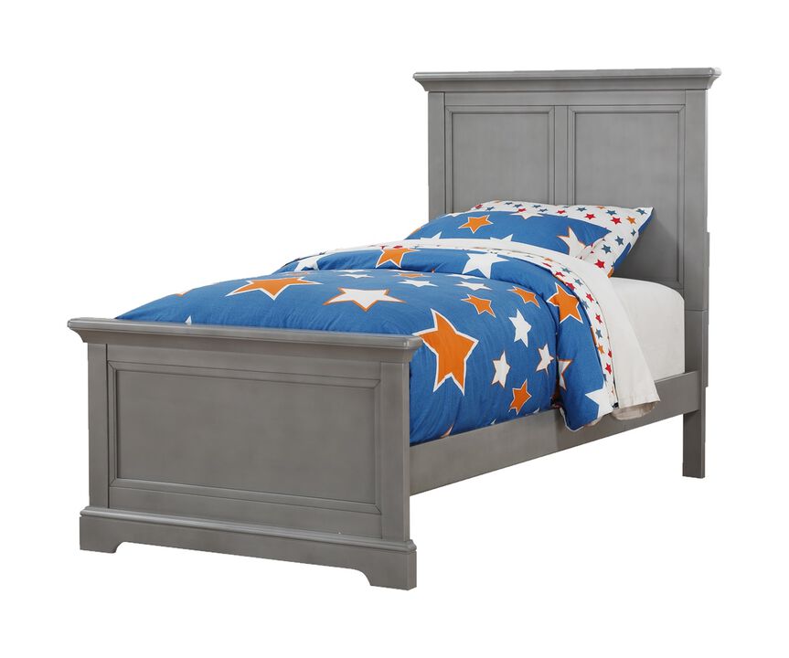 Tamarack Panel Twin Bed in Gray