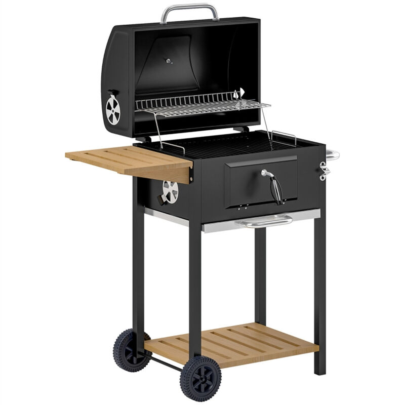 Compact Outdoor Charcoal Grill for Garden, Patio, or Tailgating image number 0