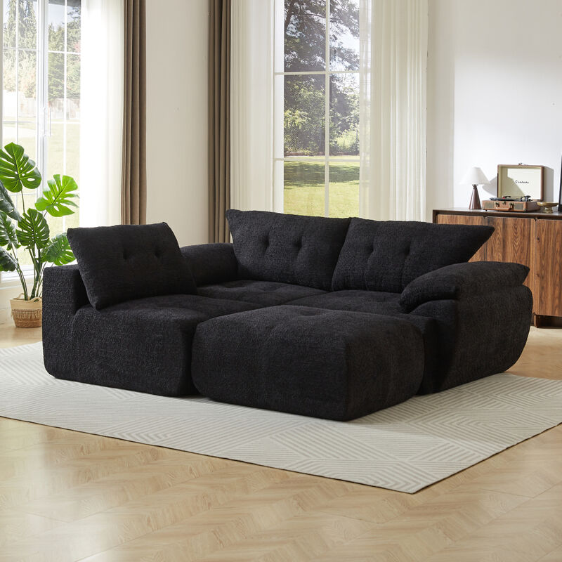 Papkog Chenille Modular Sectional Sofa image number 4