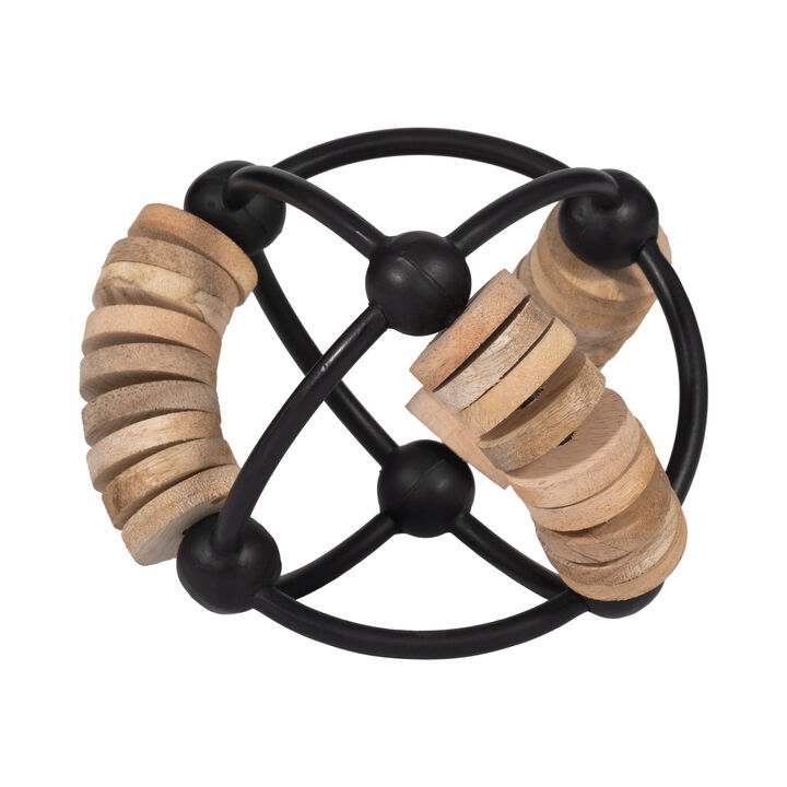 Metal 6" Abacus Orb