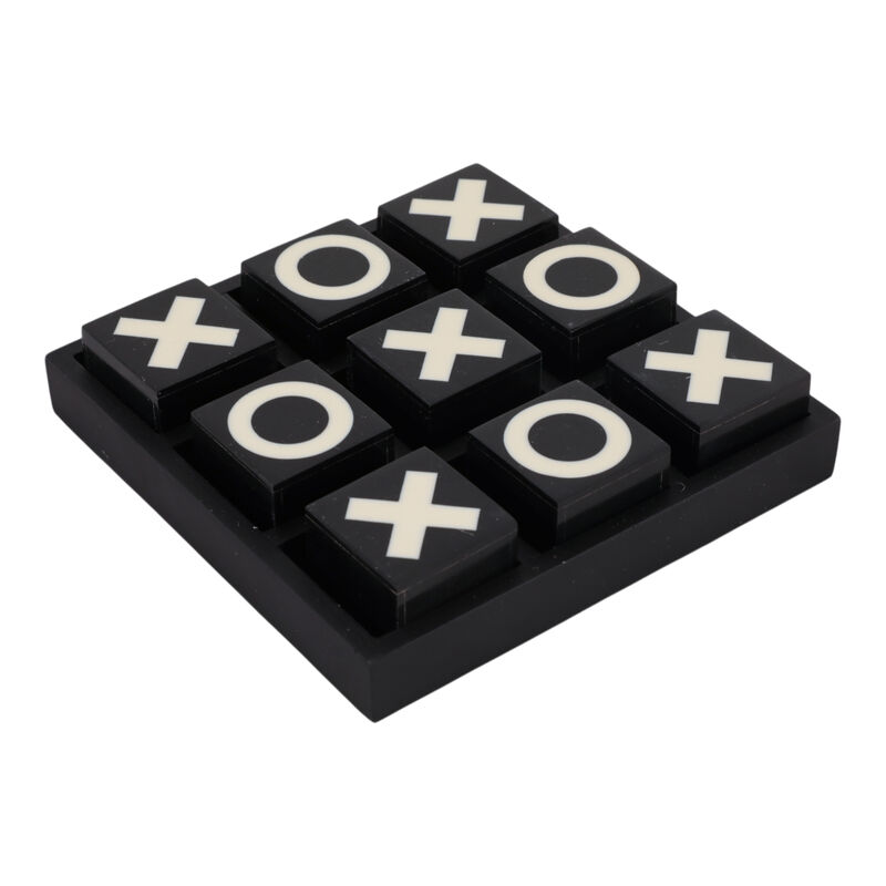6" Resin Tic-tac-toe Set image number 1