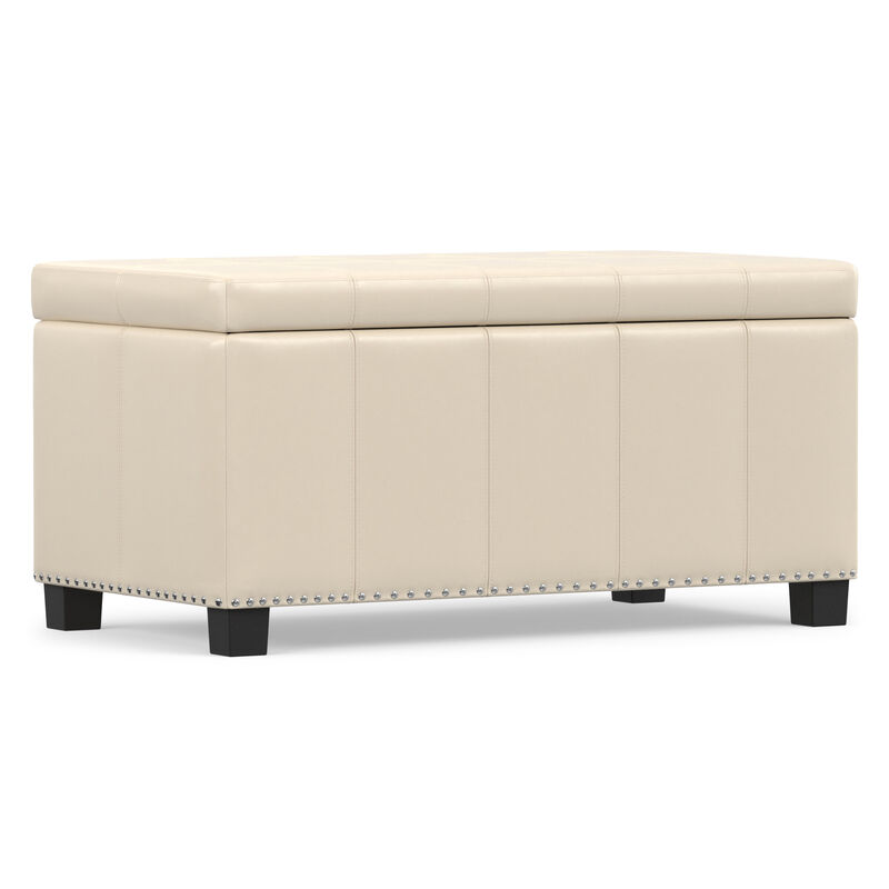 Simpli Home Amelia Storage Ottoman Bench image number 7