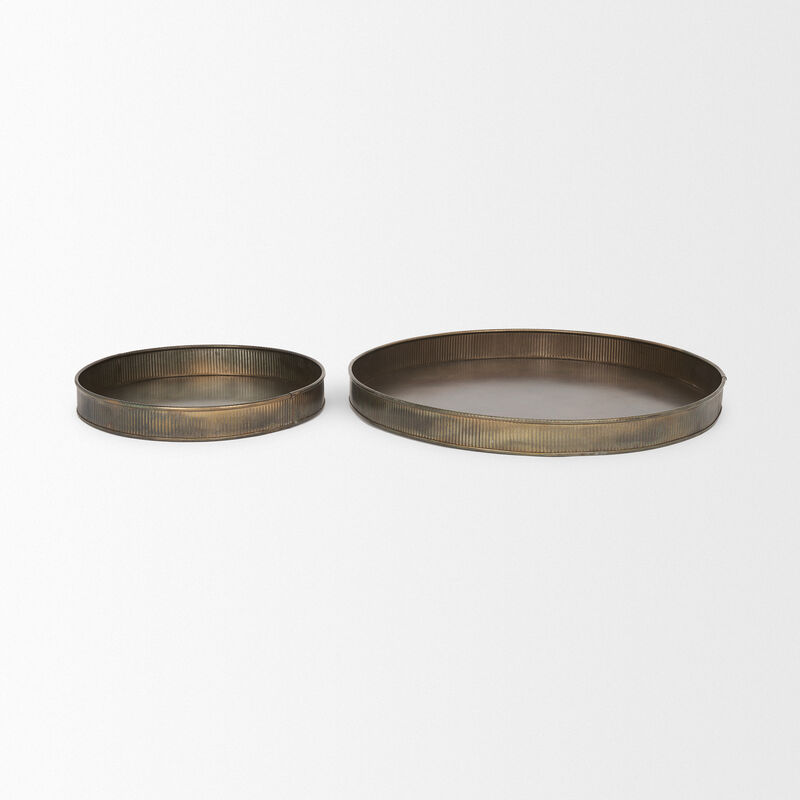 Varun Metal Trays (Set of 2)
