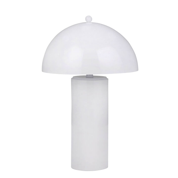 Metal 22" Dome Table Lamp