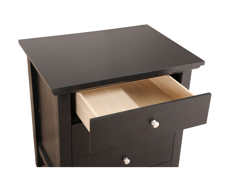 Hammond 3-Drawer Nightstand (26 in. H x 18 in. W x 24 in. D) image number 4