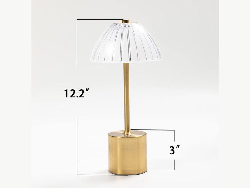 Tiffany Style Table Lamp with Nightlight, Green Wisteria Stained Glass Desk Light image number 2