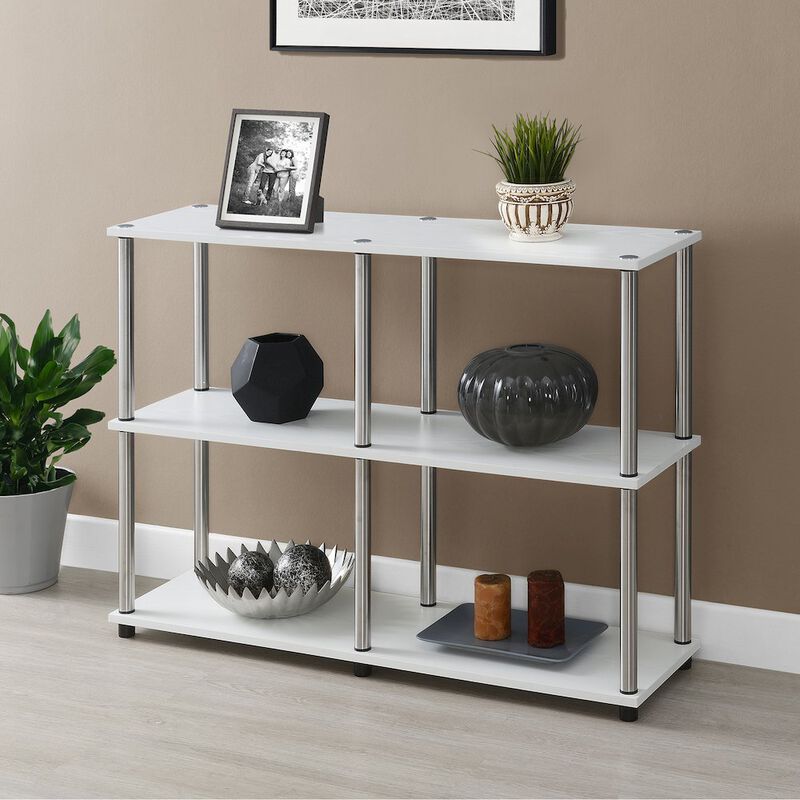 Convenience Concepts Designs2Go No Tools Console Table with Shelves