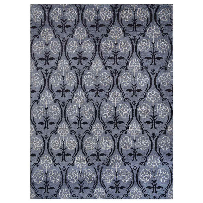 Rugsotic Carpets Hand Knotted Silk Size Area Rug Floral Size NS1221 image number 0